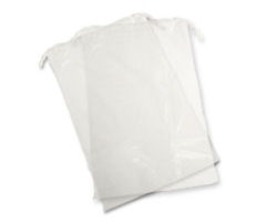 Clear Plastic Drawstring Bags 